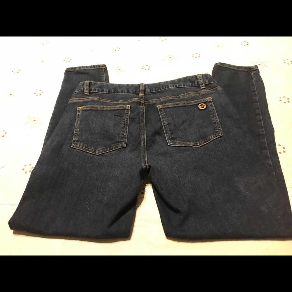 Michael Kors Mid Skinny Stretch Dark (6) 26 X 28‎